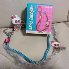 ラブブ　LET'S CHECKMATE ストラップ