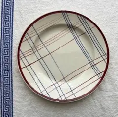 ☆【パリ骨董品/刻印あり】GIEN チェック柄のプレート皿☆ - メルカリ