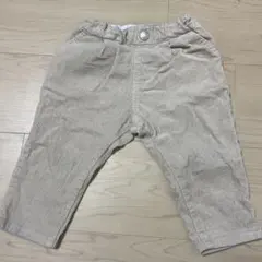 ベージュ コーデュロイ パンツ