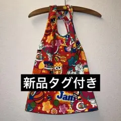 新品タグ付きJAM総柄ホルダーネックキャミソール100のサムネイル