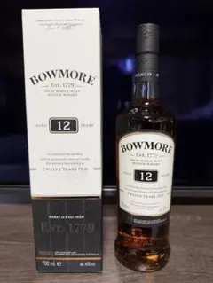 BOWMORE 12年 シングルモルトウイスキー 700ml2本セット - メルカリ