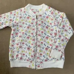 【branshes】花柄コットンジャケット 140