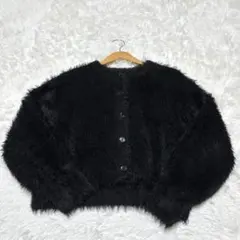 【GU】/カーディガン/（L）/クロップド/ニット/セーター/ジーユー/ショート