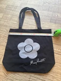 MARY QUANT マリークヮント トートバッグ 黒　マリクワ　 A4対応のサムネイル