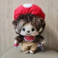 モンチッチ きのこぬいぐるみ 赤