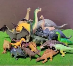 恐竜 いろいろ フィギュア 17体セット　詰め合わせ まとめ売り