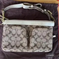 COACH シグネチャー ボディバッグ ウエストポーチ