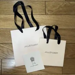 JILL STUART ショッパー　中•小　カード付き