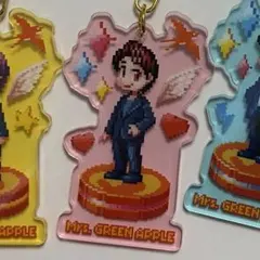 大森元貴　ドットアクリルキーホルダー　ゼンジンMrs.GREEN APPLE