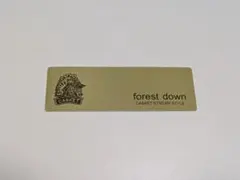 カスケット　フォレストダウン　ステッカー