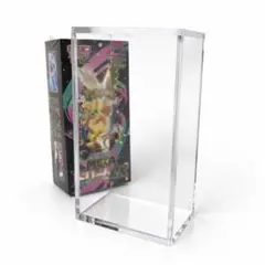 トレカボックスローダー UVカット アクリル製　マグネット式 ハーフサイズ