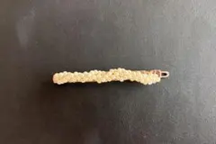 ヘアアクセサリー　パール　ヘアピン　ゴールド