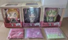 るかっぷ 鬼滅の刃 煉獄杏寿郎＆栗花落カナヲ　甘露寺蜜璃　限定特典 座布団付き