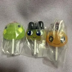 たまごっち カラフルキャンディチャーム まめっち くちぱっち めめっち