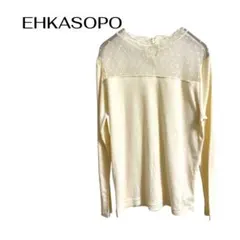 C0470 EHKASOPO長袖レーストップス透け感オフィスカジュアル デートのサムネイル