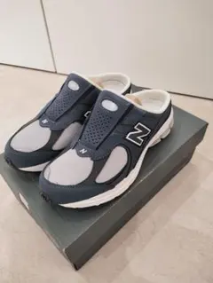 [新品未使用] ニューバランス M2002RMM ネイビー 23cm ミュール