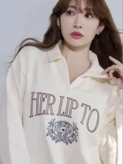 2025年最新】her lip to スウェットの人気アイテム - メルカリ