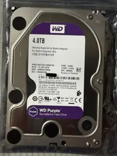WD Purple 4TB HDD