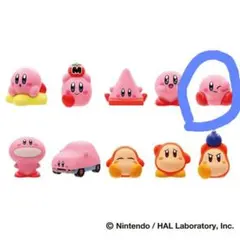 星のカービィ ソフビパペットマスコット2 カービィ（うとうと）