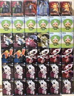 ワンピース BATTLE RECORD COLLECTION 他 36体