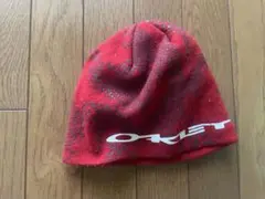 ORBIT 赤色ビーニー帽子