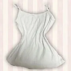 Brandy Melville レース付きキャミソール リボン