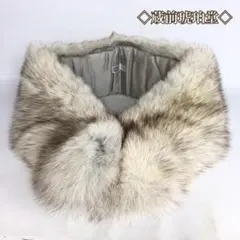 SAGA FOX サガフォックス リアルファー ショール 成人式 着物 ベージュ