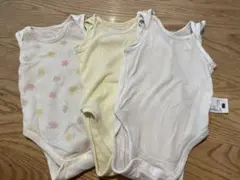 UNIQLO ベビー肌着 ボディスーツ 3枚70cm baby