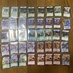 訳あり※状態悪】デュエルマスターズ カードまとめ売り 40枚セット