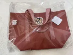 フェイラー　オールドテディガール　ワッペントートバッグ小　ピンク