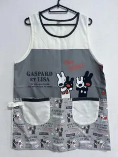 ★G343★新品　リサとガスパール　保育士　エプロンのサムネイル