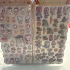 スヌーピー ズートピア コットンパフィシール モフモフ ボンボンドロップシール