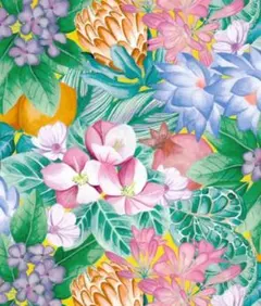 新柄リバティ❇イタリア製タナローン ❇ポピーアンドフレディ 生地幅×約52㎝