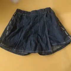 RADIANT デニムプリーツキュロット 130