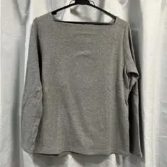 【USED品】アーバンリサーチ items グレー 長袖 トップス フリーサイズ