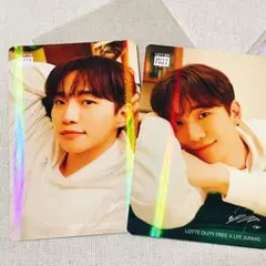 2PM ジュノ トレカ 2枚セット ロッテ免税店 特典