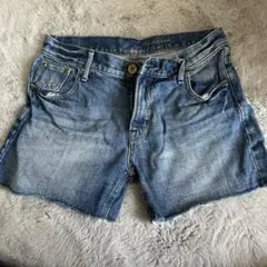 デニム　ショートパンツ　ローリーズファーム