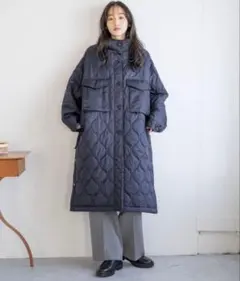 完売商品】LOWRYSFARM チェックモンスターショートコート ブルゾン 
