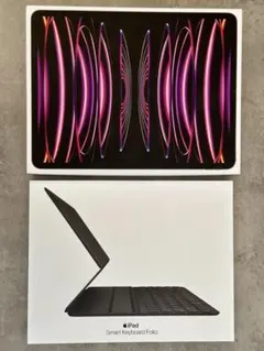 - ̗̀ほぼ未使用 ̖́-iPad Pro 12.9 第6世代 128GB キーボード付