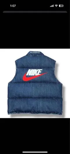 2025年最新】Supreme Nike Denim Puffer Vestの人気アイテム - メルカリ