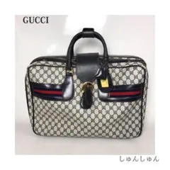 GUCCI グッチ オールドグッチ シェリーライン GGスプリーム ボストン