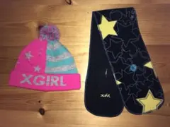 ニット帽　マフラー