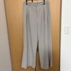 ハニーズ グレージュ パンツ ボトムス ワイドストレートパンツ