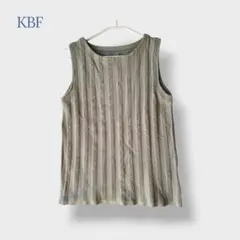 ＊KBF ケービーエフ＊ サイズOne トップス ニット ノースリーブのサムネイル