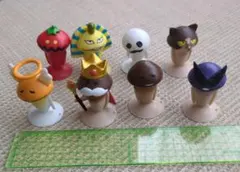 なめこ ソフビ人形 セット