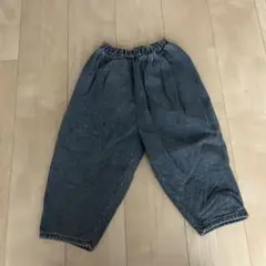 韓国子供服 bella バギーパンツ デニム L