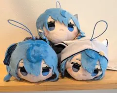 ホロライブ　寝そべりミニマスコット　３点