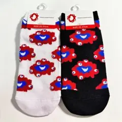 大阪関西万博　ミャクミャク　メンズ　ソックス　靴下　25-27センチ　総柄