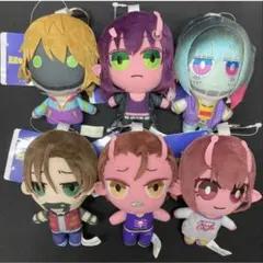 銀河特急　ミルキーサブウェイ ちまっとさん マスコット ぬいぐるみ6種 全種類