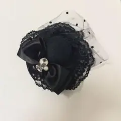 Latona トークハット風バレッタ【&U】 JDバレッタ